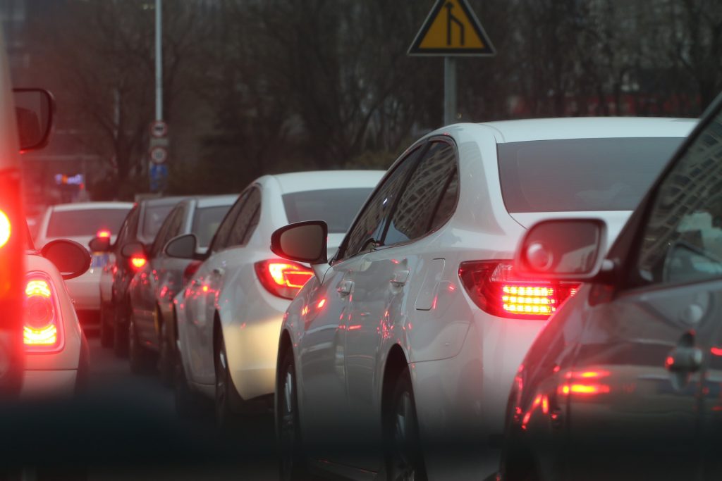 a bunch of cars that are sitting in the street - Olympia Burn Injury attorneys